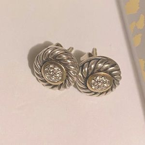 David Yurman Cookie Stud Earrings